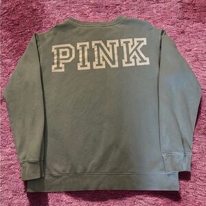 Y2K Pink Victoria Secrete Crewneck Sweatshirt
